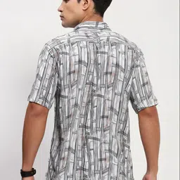 SHOWOFFFF Men Comfort Slim Fit Printed Casual Shirt image 4