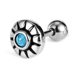 Peora Circular Studs Earrings image 5