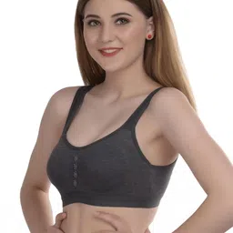 Samvar Multi Cotton Non-Wired Non Padded Minimizer Bra image 2