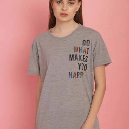 Vimal Jonney Grey Cotton Printed Sports T-Shirt-picture-34