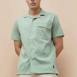 Code By Lifestyle Sage Regular Fit Embroidered Shirt-picture-30