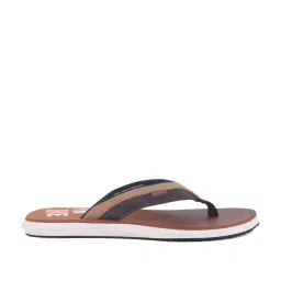 Sparx Men's Tan Flip Flops image 2