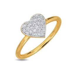 Kisna Diamond & Gold Jewellery Kimaya 18k (750) Diamond & Gold Ring For Women-picture-38