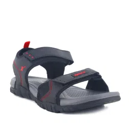 Sparx Men's Black Floater Sandals image 2