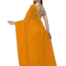 REDFISH Floral Printed Saree image 3
