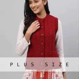 Aurelia Red Regular Fit Sweater image 1