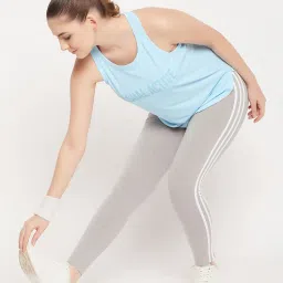 Clovia Blue Graphic Print Tank Top image 4