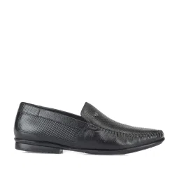 ID Men's Black Casual Loafers image 2