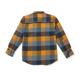 Gini & Jony Kids Multicolor Checks Full Sleeves Shirt image 2