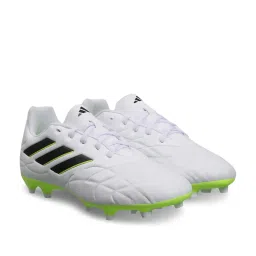 Adidas Men's COPA PURE.3 FG White Football Shoes image 2