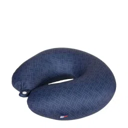 Tommy Hilfiger Jaycee Navy Blue Memory Foam Neck Pillow image 2