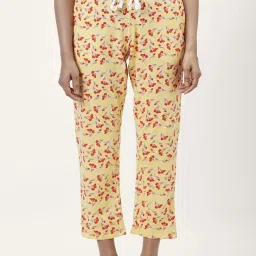 Dreamz by Pantaloons Yellow Red Cotton Printed Pyjamas image 2