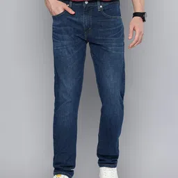Levis Men 512 Slim Tapered Fit Light Fade Stretchable Jeans image 4