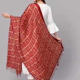 Stylum Red Printed Dupatta image 2