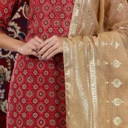 Aurelia Golden Printed Dupatta image 4