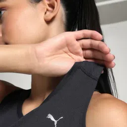 Puma Black Regular Fit Tank Top image 5