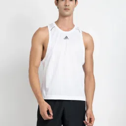adidas White Round Neck T-Shirt image 1