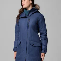Columbia Navy Regular Fit Hooded Jacket image 3