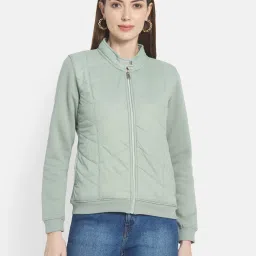 METTLE Green Regular Fit Sweatshirt image 1