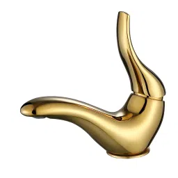 Aquieen Dove Gold Brass Basin Mixer Tap, AQN 201-picture-39