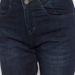 Crozo By Cantabil Blue Regular Fit Mid Rise Jeans image 5