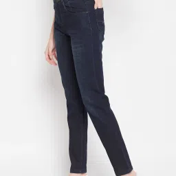 Crozo By Cantabil Blue Regular Fit Mid Rise Jeans image 3