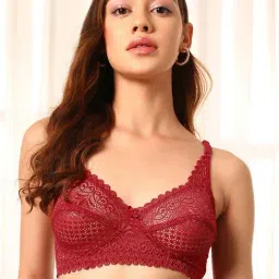 Clovia Maroon Non Wired Non Padded Bra-picture-48