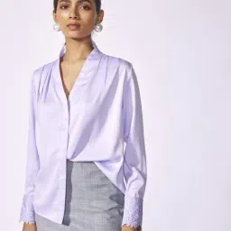 The Label Life Purple Plain Shirt-picture-30