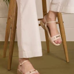 Inc.5 Women's Cream Ankle Strap Sandals-picture-22