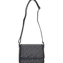 TOMMY HILFIGER Navy & White Logo Cross Body Bag-picture-20