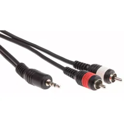 RS PRO Aux Cable Male 3.5 mm Stereo Jack to Male RCAx2 Black 10 m, 7424554-picture-21
