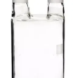 ABGIL ABG852 Borosilicate Glass Two Neck Woulf Gas Bottle Joint Size - B-24 Capacity - 1000ml image 1