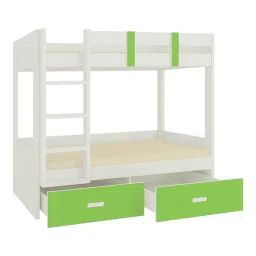 adona Adonica Engineered Wood Drawer Storage Bunk Bed Verdant Green image 3