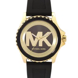 Michael Kors Women Everest Brand Logo Patterned Dial Analogue Watch MK7537I-image-76