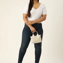 theRebelinme Women Plus Size Cotton Blouson Crop Top image 5