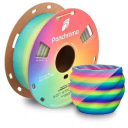 Polymaker PolyLite Luminous 3D Printer Filament PLA Rainbow image 2