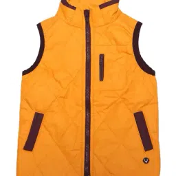 Allen Solly Junior Yellow Quilted Jacket-image-61