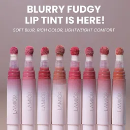 LAMIOR Set Of 3 Blurry Fudgy Long Lasting Lip Tint - 4 ml Each - Merry Berry image 4