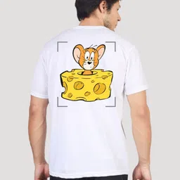 Greylongg Men Typography Printed Round Neck Cotton T-shirt image 4