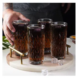 The Artment Elevated Etched Highball Glass - Set of 4 image 2