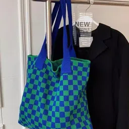 StyleCast x Revolte Checked Lace Shoulder Bag with-picture-16