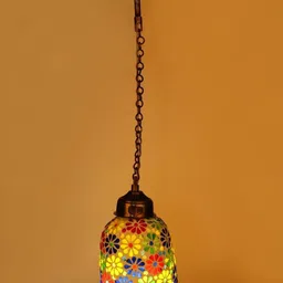 SOMIL Printed Glass Cylinder Ceiling Lamps-picture-24