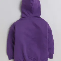 Bumzee Kids Purple Graphic Print Full Sleeves Sweatshirt image 2