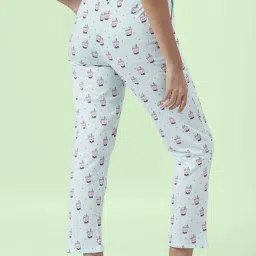 Dreamz by Pantaloons Blue Cotton Printed Pyjamas image 2