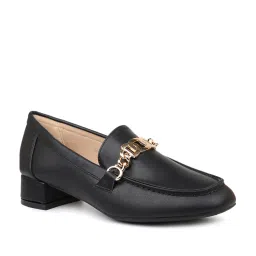 Inc.5 Women's Black Casual Loafers image 2