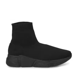 Truffle Collection Women's Coal Black Running Shoes image 2