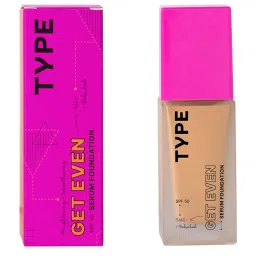 TYPE BEAUTY Get Even SPF 50 PA++++ Serum Foundation Toffee - 30 ml image 2