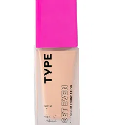 TYPE BEAUTY Get Even SPF 50 PA++++ Serum Foundation Peanut - 30 ml image 1
