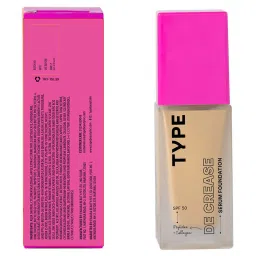 TYPE BEAUTY Decrease SPF 50 PA ++++  Serum Foundation Biscotti - 30 ml image 3