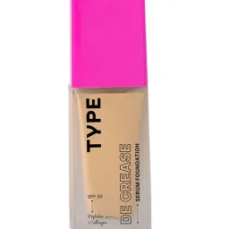 TYPE BEAUTY Decrease SPF 50 PA ++++  Serum Foundation Nutmeg - 30 ml image 1